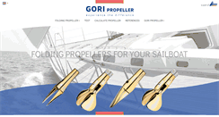 Desktop Screenshot of gori-propeller.com